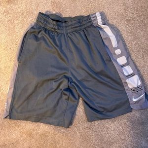 Nike grey elite shorts. Size s